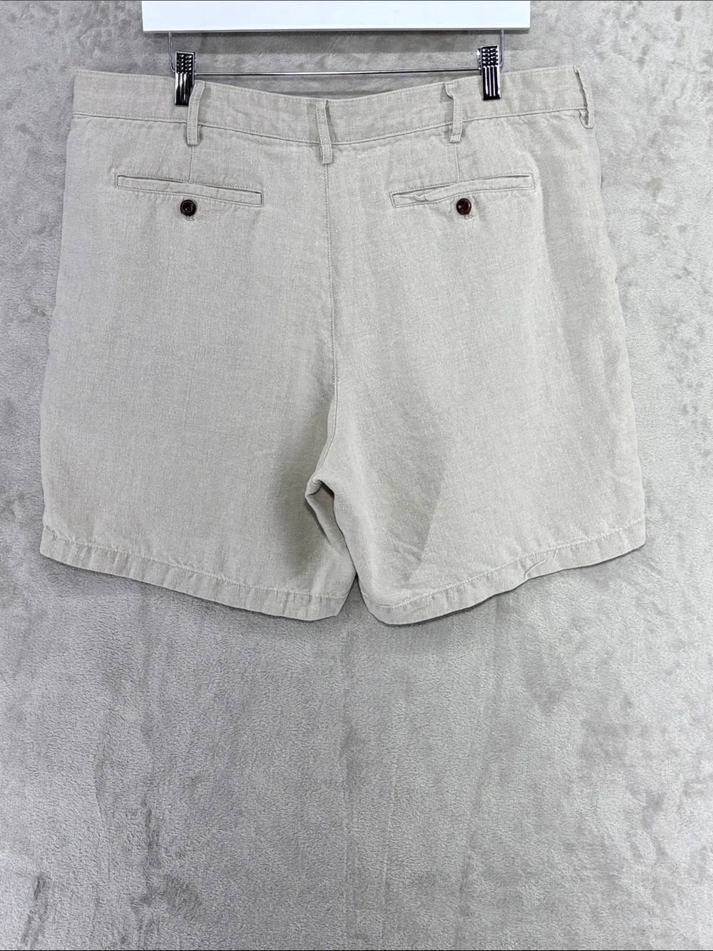 Banana Republic Men's Light Khaki Linen 7